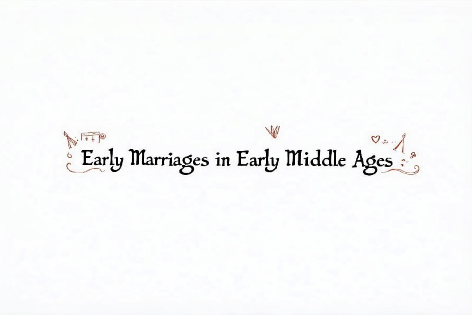 Early Marriage Thumbnail